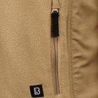 Тактична флісова куртка Brandit Combat Coyote койот M - изображение 2