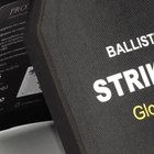 Комплект (2шт.) полегшених керамічних балістичних плит 250х300 Protector Strike Face клас NIJ IV (6 клас по ДСТУ) від GlobalBalListics (P6Kl2.8) - зображення 5