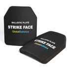 Полегшена керамічна балістична плита (1,6 кг) Strike Face клас NIJ III (3 кл. по ДСТУ) від GlobalBalListics - 2 шт - зображення 3