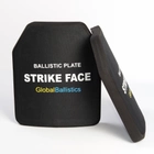 Полегшена керамічна балістична плита (1,6 кг) Strike Face клас NIJ III (3 кл. по ДСТУ) від GlobalBalListics - 2 шт - зображення 4
