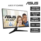 Monitor 23.8" Asus VY249HE (90LM06A5-B01370) - obraz 2