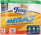 Туалетний папір Foxy Mega3 Papel Higienico Triple Duraciіn 4 рулони (8437005901193) - зображення 1