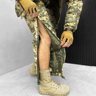 Чоловічий Зимовий Костюм на синтепоні sub zero / Водовідштовхувальна Куртка + Штани з підтяжками піксель розмір M - зображення 6