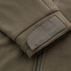 Мужская флисовая куртка M-Tac DIVISION GEN.II с капюшоном олива размер XL 50-52 - изображение 6