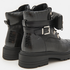 Жіночі черевики високі Sinsay 8491F-99X 36 23 см Чорні (5904841346363) - зображення 4