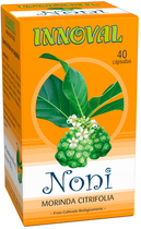 Натуральна харчова добавка Tongil Estado Puro Noni 2500 мг 40 веганских капсул (8436005300821) - зображення 1
