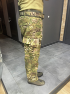 Штани зимові тактичні софтшел флісові Accord, розмір L, Мультикам, утеплені штани для військових - зображення 2