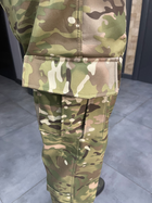 Брюки зимние тактические софтшелл флисовые Accord, размер L, Мультикам, утепленные брюки для военных - изображение 4