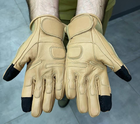 Перчатки тактические Defcon 5 с защитой от ожогов, Койот, размер M, Glove Nomex/Kevlar Folgore 2010 - изображение 3