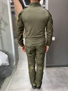 Военная форма Combat, Jin Teng (убакс + брюки), Китай, коттон (хлопок), Олива, размер XXL - изображение 2