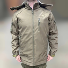 Куртка тактична WOLFTRAP, Softshell, колір Олива, розмір L, зимова флісова куртка для військових - зображення 1