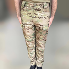 Штани тактичні зимові Wolftrap, SoftShell з флісом, розмір 3XL, Мультикам, штани для військових софтшел - зображення 1