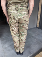 Штани тактичні зимові Wolftrap, SoftShell з флісом, розмір 4XL, Мультикам, штани для військових софтшел - зображення 4