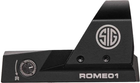 Приціл коліматорний Sig Optics ROMEO1, 1x30MM, 6MOA, 1.0 MOA ADJ - зображення 3