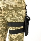 Kобура на стегно для ПМ та пістолетного магазина TTX чорна - зображення 3