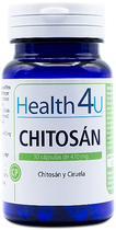 Натуральна харчова добавка H4u Chitosan De 470 мг 30 капсул (8436556085819) - зображення 1
