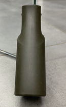 Рукоятка пистолетная прорезиненная для AR15 DLG TACTICAL (DLG-106), цвет Олива, с отсеком для батареек (241879) - изображение 3