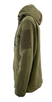 Кофта Tactic4Profi флис хаки с капюшоном с вышивкой Трезубец Воля размер XL (50) - изображение 2