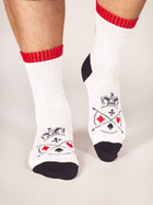 Набір шкарпеток чоловічих Yoclub 3-Pack SKA-0070F-AA00 котон 43-46 3 пари Білий (5904921642231) - зображення 4