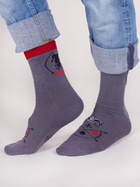 Набір шкарпеток чоловічих Yoclub 3-Pack SKA-0070F-AA00 котон 39-42 3 пари Різнокольоровий (5904921642248) - зображення 3