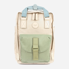 Жіночий рюкзак Himawari Tr20329-1 Світло-бежевий/М'ятний (5902021139651) - зображення 1
