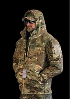 Зимова тактична куртка на Omni-Heat підклала УКР ТАКТ мультикам 52 - зображення 4