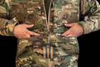 Зимова тактична куртка на Omni-Heat підклала УКР ТАКТ мультикам 52 - зображення 9