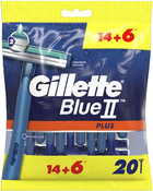 Станок для гоління Gillette Blue II Plus 14 + 6 шт (7702018477661) - зображення 1
