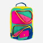 Жіночий рюкзак Himawari Tr23197-1 Світло-жовтий/Різнокольоровий (5902021105212) - зображення 5