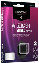 Folia ochronna MyScreen AntiCrash Shield Edge 3D do Apple Watch 7 / 8 41 mm 2 szt (5904433205504) - obraz 1