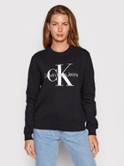 Світшот жіночий Calvin Klein Jeans J20J219140-BEH S Чорний (8719855869008)