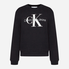 Світшот жіночий Calvin Klein Jeans J20J219140-BEH M Чорний (8719855869015) - зображення 5