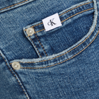 Джинси жіночі Calvin Klein Jeans J20J221581-1BJ W28L30 Темно-блакитні (8720107892460) - зображення 4