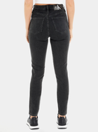 Jeansy skinny damskie Calvin Klein Jeans J20J221584-1BY W29L30 Czarne (8720107893849) - obraz 2