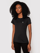 Koszulka damska basic Calvin Klein Jeans J20J212883-BAE M Czarna (8719852232195) - obraz 1
