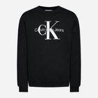 Світшот чоловічий Calvin Klein Jeans J30J320933-BEH XL Чорний (8719855868261) - зображення 5