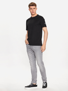 Koszulka męska bawełniana Calvin Klein Jeans J30J323484-BEH S Czarna (8720108076197) - obraz 3