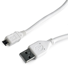Кабель Gembird USB 2.0 - MicroUSB 5pin 0.5 м White (CCP-mUSB2-AMBM-W-0.5M) - зображення 2
