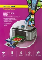 Фотопапір Buromax А4 180 г/м2 глянсовий (100) 2220-4100
