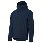 Куртка Stalker SoftShell Темно-синя Camotec розмір S - зображення 1