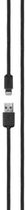 Кабель Xqisit USB Type A-Apple Lightning 1.8 м Black (4029948015774) - зображення 1