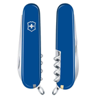 Швейцарський ніж Victorinox WAITER 84мм/9 функцій, сині накладки - зображення 3