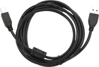 Kabel Cablexpert USB-A - USB-B 2.0 1.5 m (CCFB-USB2-AMBM-1.5M) - obraz 3
