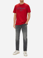 T-shirt męski bawełniany s.Oliver 10.3.11.12.130.2152232-31D1 XL Czerwony (4099975523771) - obraz 3