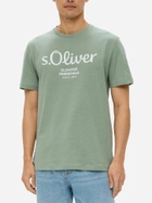 T-shirt męski s.Oliver 10.3.11.12.130.2152232-72D1 S Miętowy (4099975524228) - obraz 1
