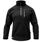 Толстовка флисовая Armoline 1/4 Zip TRAVEL DEFENCE Black. M - зображення 1