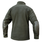 Толстовка флисовая Armoline 1/4 Zip TRAVEL DEFENCE Olive. L - изображение 3