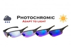 Окуляри фотохромні (захисні) Global Vision Hercules-7 Photochromic Anti-Fog (G-Tech™ blue), фотохромні дзеркальні сині - зображення 7