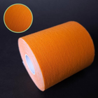 Кінезіо тейп пластир для тейпування тіла тейп стрічка для спини шиї 7,5 см х 5 м Kinesio tape ROX Помаранчевий (5503-7_5) - зображення 3