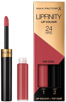 Szminka Max Factor Lipfinity Long-Lasting Two Step Lipstick 030 Cool 4.2 g (0086100013737) - obraz 1